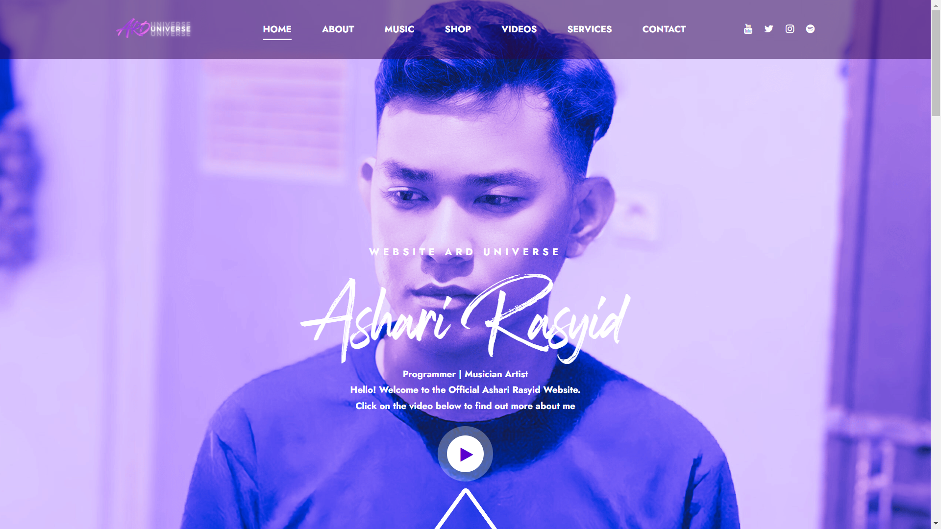 Ashari Rasyid Website